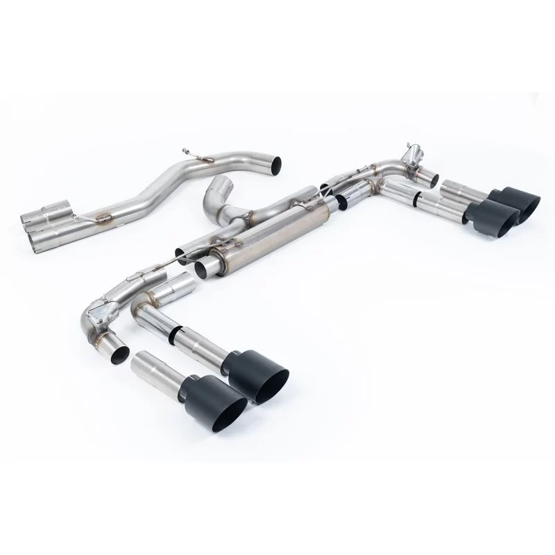 Milltek SSXAU1020 for Audi S3, black GT-115 tips Milltek SSXAU1020 for Audi S3, black GT-115 tips