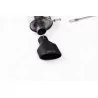 Escape cat-back Milltek SSXAU212 para Audi RS6 C5 V8 Bi-Turbo Saloon & Avant, colas ovaladas negras - detalle