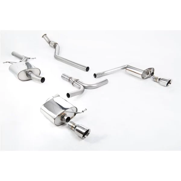 Échappement cat-back Milltek SSXAU248 pour Audi A4 2.0 TFSI S line B8 Saloon & Avant - détail