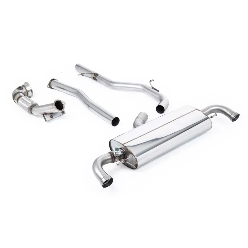 Milltek SSXAU255 turbo-back exhaust for Audi TT Mk2 Milltek SSXAU255 turbo-back exhaust for Audi TT Mk2