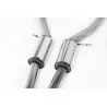 Milltek SSXAU354 cat-back exhaust for Audi RS6 C5 V8 Bi-Turbo Saloon & Avant, polished oval tips - detail