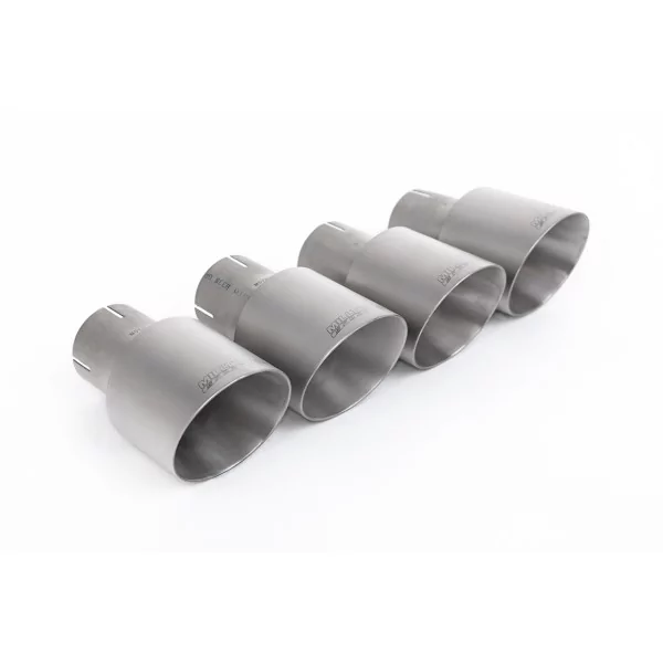 Échappement cat-back Milltek SSXAU394 pour Audi S3, embouts GT-100 titane - détail