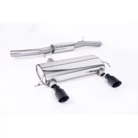 Milltek SSXAU425 cat-back exhaust for Audi TT 180 / 225 quattro Coupe & Roadster, black GT-100 tips