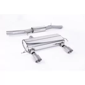 Milltek SSXAU427 cat-back exhaust for Audi TT 180 / 225 quattro Coupe & Roadster, titanium GT-100 tips