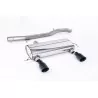 Milltek SSXAU430 cat-back exhaust for Audi TT 180 / 225 quattro Coupe & Roadster, black GT-100 tips