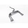 Milltek SSXAU471 cat-back exhaust for Audi S3, polished GT-100 tips - detail