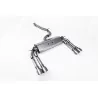 Milltek SSXAU472 cat-back exhaust for Audi S3, titanium GT-100 tips - detail