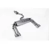 Milltek SSXAU476 cat-back exhaust for Audi S3 2.0 TFSI quattro Saloon & Cabrio 8V/8V.2, polished GT-100 tips - detail