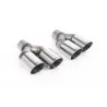Milltek SSXAU492 cat-back exhaust for Audi S1 2.0 TFSI quattro, polished GT-90 tips - detail