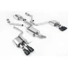 Milltek SSXAU505 cat-back exhaust for Audi SQ5 3.0 TFSI Supercharged, black GT-100 tips - detail