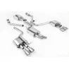 Milltek SSXAU507 cat-back exhaust for Audi SQ5 3.0 TFSI Supercharged, titanium GT-100 tips - detail