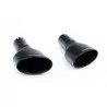Milltek SSXAU603 cat-back exhaust for Audi RS6 C6 5.0 V10 biturbo quattro, black oval tips - detail