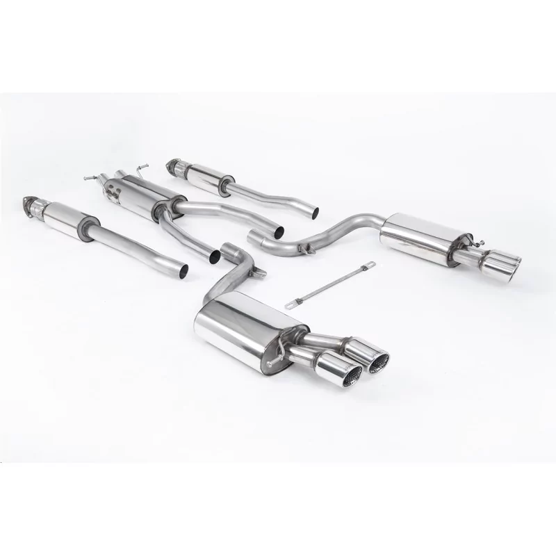 Milltek SSXAU621 cat-back exhaust for Audi S6 5.2 V10 C6 FSI quattro Milltek SSXAU621 cat-back exhaust for Audi S6 5.2 V10 C6 FSI quattro
