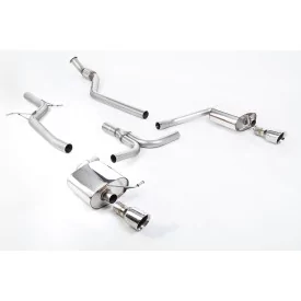 Scarico cat-back Milltek SSXAU626 per Audi A4 2.0 TFSI S line B8 Saloon & Avant