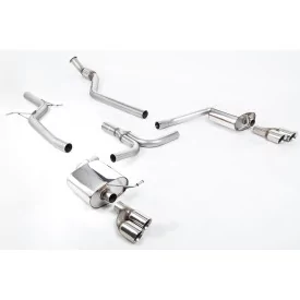 Milltek SSXAU627 cat-back exhaust for Audi A4 2.0 TFSI S line B8 Saloon & Avant