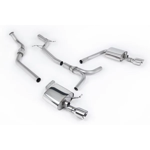 Milltek SSXAU629 cat-back exhaust for Audi A4 2.0 TFSI S line B8 Saloon & Avant