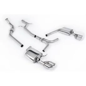 Milltek SSXAU630 cat-back exhaust for Audi A4 2.0 TFSI S line B8 Saloon & Avant