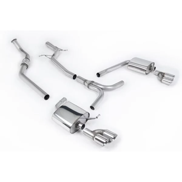 Milltek SSXAU630 cat-back exhaust for Audi A4 2.0 TFSI S line B8 Saloon & Avant