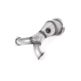 Milltek SSXAU673 downpipe with hi-flow sports cat for Audi