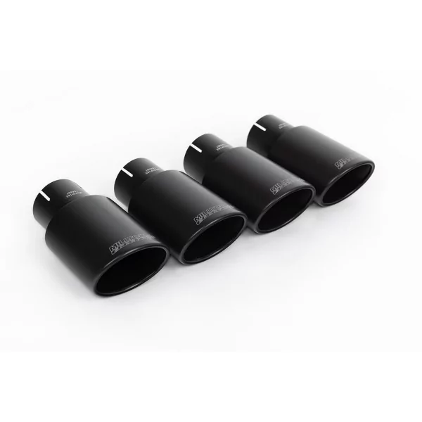 Milltek SSXAU692 cat-back exhaust for Audi S5 3.0 V6 Turbo Coupe/Cabrio B9, black oval tips - detail