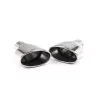 Milltek SSXAU738 cat-back exhaust for Audi RS3 Saloon / Sedan 400PS, polished oval tips - detail