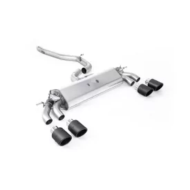 Milltek SSXAU773 cat-back exhaust for Audi S3 2.0 TFSI quattro 3-Door 8V.2, carbon Jet-102 tips
