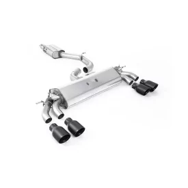 Milltek SSXAU774 cat-back exhaust for Audi S3 2.0 TFSI quattro 3-Door 8V.2, black GT-100 tips