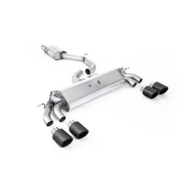 Milltek SSXAU780 cat-back exhaust for Audi S3 2.0 TFSI quattro 3-Door 8V.2, carbon Jet-102 tips