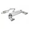 Milltek SSXAU785 cat-back exhaust for Audi S3 2.0 TFSI quattro Sportback 8V.2, titanium GT-100 tips - detail
