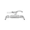 Échappement cat-back Milltek SSXAU881 pour Audi RS3 Sportback 400PS, embouts polis - détail