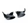 Milltek SSXAU904 for Audi, black oval tips - detail