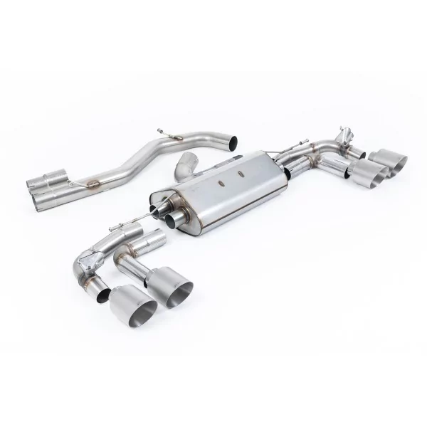 Milltek SSXAU920 particulate filter-back exhaust for Audi S3 2.0TFSI Quattro Sportback 310PS & 333PS 8Y - detail