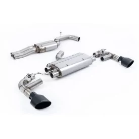 Milltek SSXAU960 für Audi TT Mk3 TTRS 2.5TFSI Quattro, Endrohre schwarz