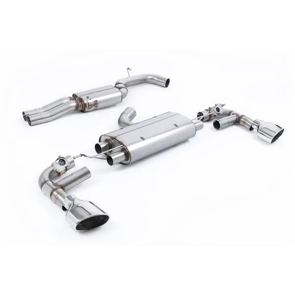 Milltek SSXAU961 pour Audi TT Mk3 TTRS 2.5TFSI Quattro, embouts polis