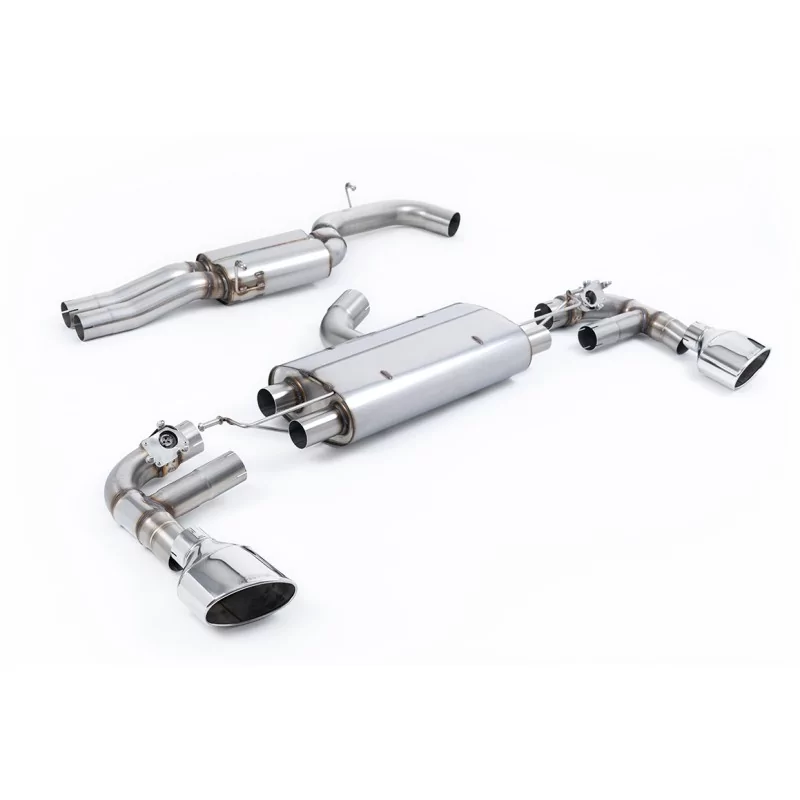 Milltek SSXAU961 pour Audi TT Mk3 TTRS 2.5TFSI Quattro, embouts polis