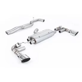 Milltek SSXAU963 para Audi TT Mk3 TTRS 2.5TFSI Quattro, colas pulidas