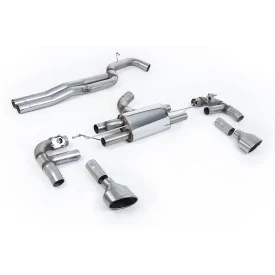 Milltek SSXAU984 cat-back exhaust for Audi RS3 Saloon / Sedan 400PS, titanium tips