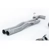 Milltek SSXAU985 Cat-Back-Abgasanlage für Audi RS3 Saloon / Sedan 400PS, Endrohre Burnt Titanium - Detailansicht