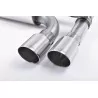 Milltek SSXBM1033 cat-back exhaust for BMW 2 Series M2 Coupé, polished GT-90 tips - detail