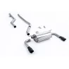 Milltek SSXBM1073 cat-back exhaust for BMW 3 Series F30 320i M Sport Saloon, black GT-90 tips