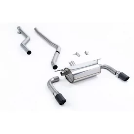 Escape cat-back Milltek SSXBM1076 para BMW 3 Series F30 320i M Sport Saloon, colas Jet-90 de carbono