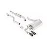 Milltek SSXBM1078 cat-back exhaust for BMW 3 Series F30 320i M Sport Saloon, black GT-76 tips