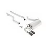 Milltek SSXBM1090 cat-back exhaust for BMW 3 Series F30 320i M Sport Saloon, black GT-76 tips