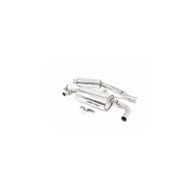 Milltek SSXBM1101 cat-back exhaust for BMW 2 Series M240i Coupe, polished GT-90 tips