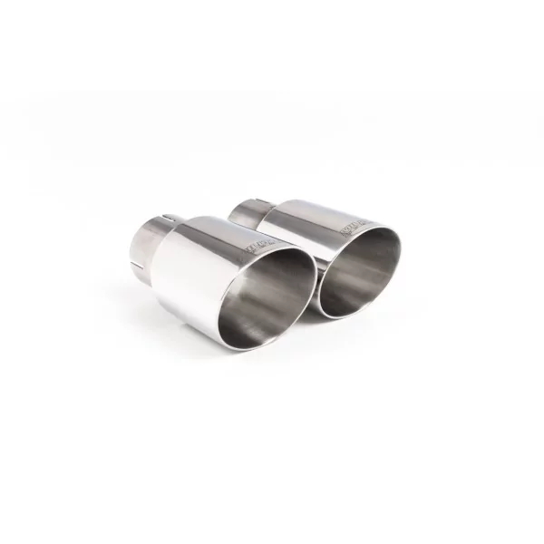 Milltek SSXBM1101 cat-back exhaust for BMW 2 Series M240i Coupe, polished GT-90 tips - detail