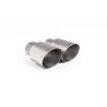 Milltek SSXBM1103 cat-back exhaust for BMW 2 Series M240i Coupe, titanium GT-90 tips - detail