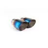 Milltek SSXBM1104 cat-back exhaust for BMW 2 Series M240i Coupe, burnt titanium GT-90 tips - detail