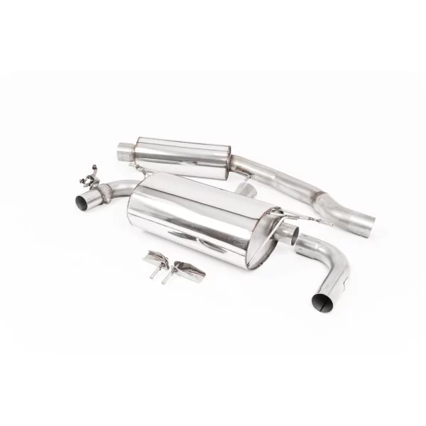 Escape cat-back Milltek SSXBM1114 para BMW 1 Series M140i 3 & 5 Door, colas GT-90 de titanio quemado