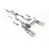 Escape cat-back Milltek SSXBM1126 para BMW, colas GT-90 pulidas