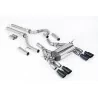 Escape cat-back Milltek SSXBM1147 para BMW, colas GT-90 negras